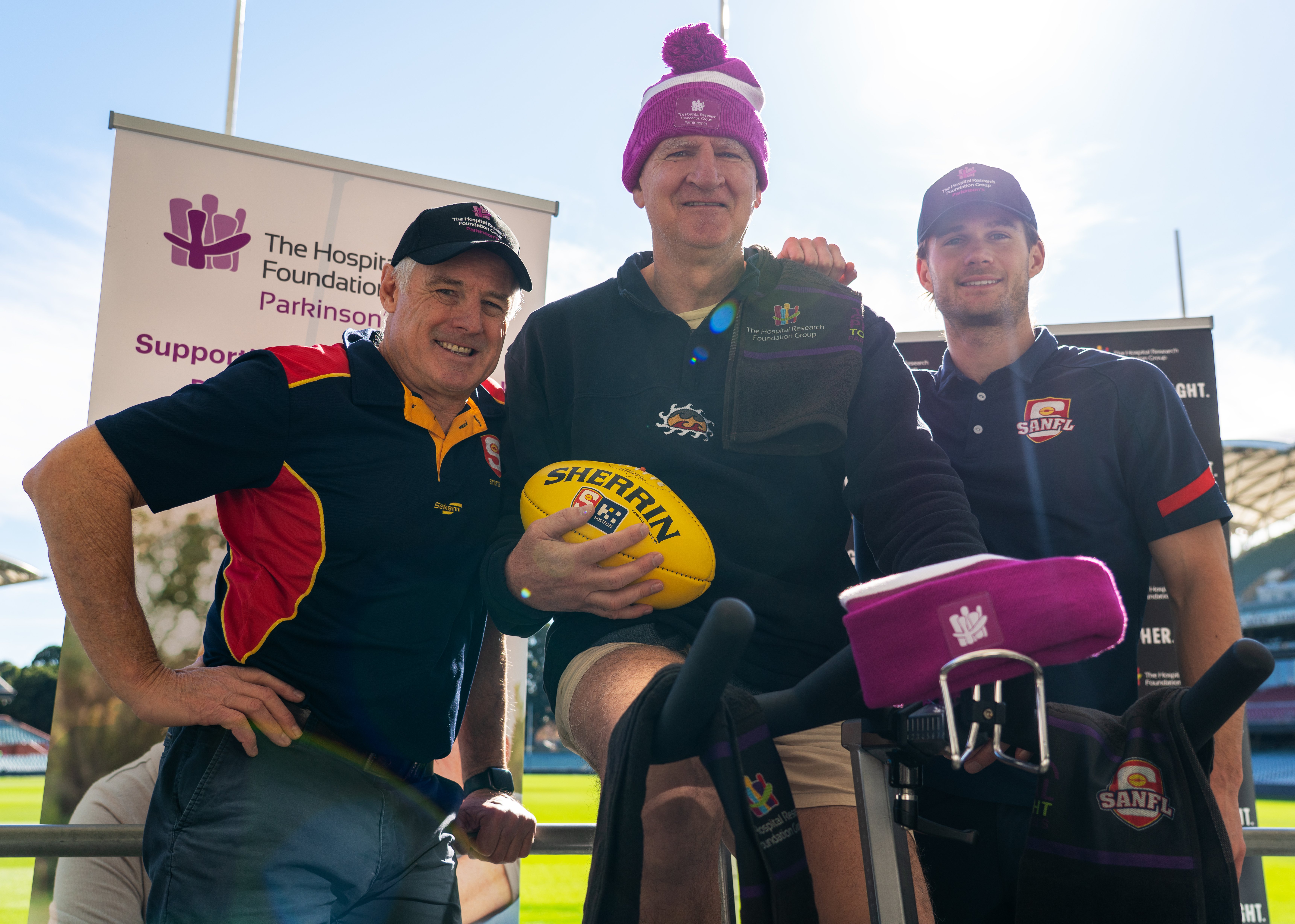 pedal to fight cycling competition mark mickan donate
