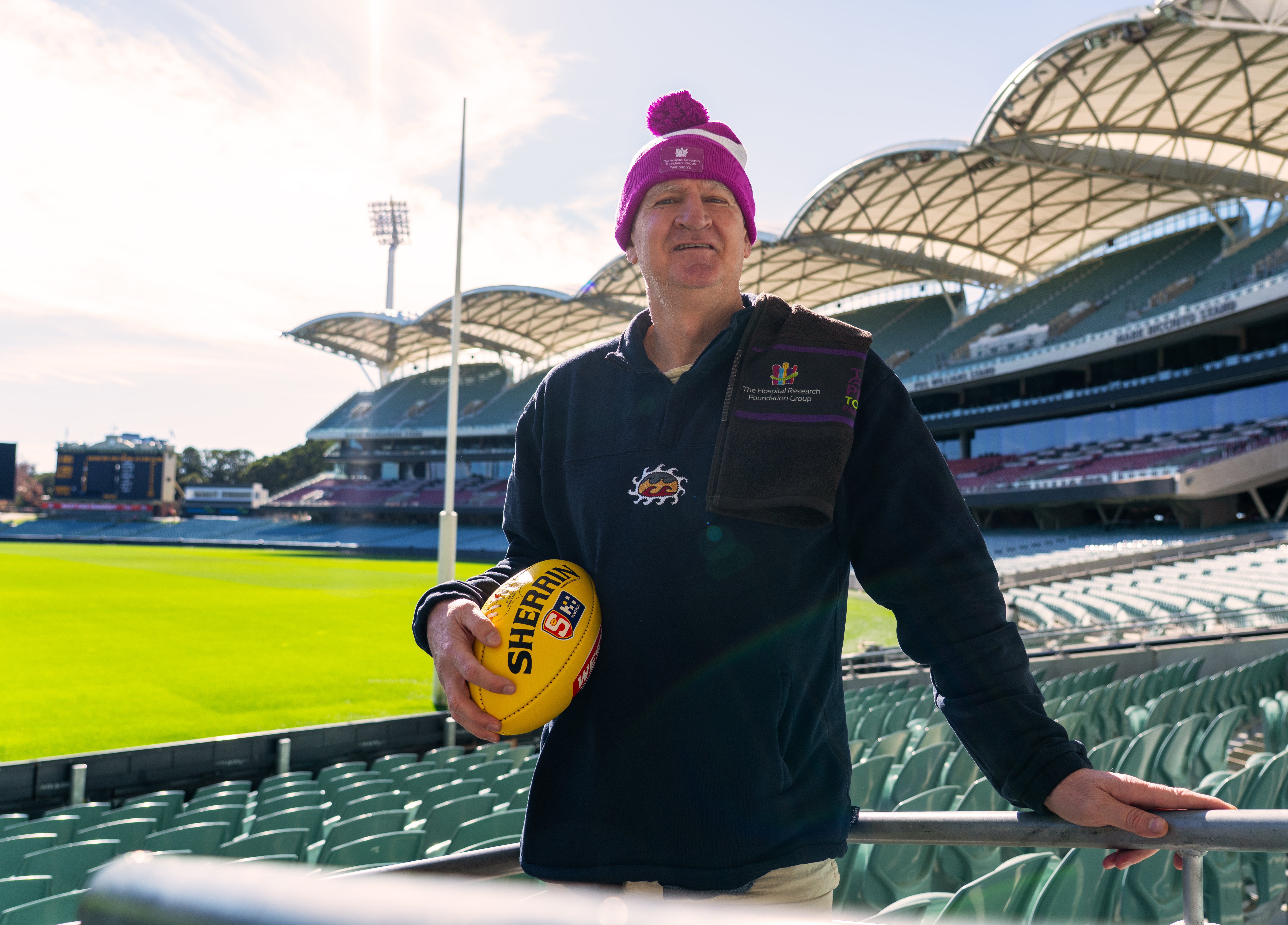 Mark Mickan Footy AFL Pedal to Fight